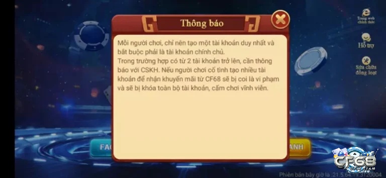 Nắm thông tin về Su kien bao danh cf để áp dụng hiệu quả