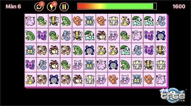Tro choi bich ka chu: Cách chơi game nối thú cổ điển