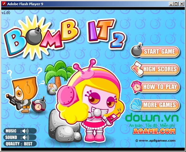 Tro choi dat boom 2 – Tựa game đặt bom kinh điển