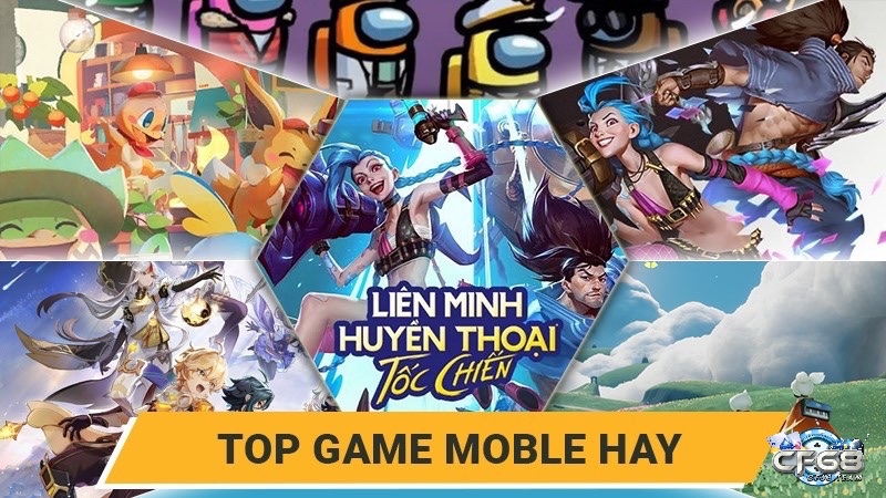 Các tựa game mobile online hay và yêu thích nhất hiện nay