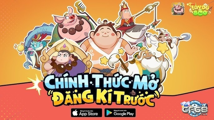 Game mobile online mới hấp dẫn, trải nghiệm thú vị cùng CF68
