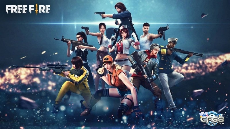 Free Fire có hệ thống nhân vật phong phú và chế độ chơi đa dạng