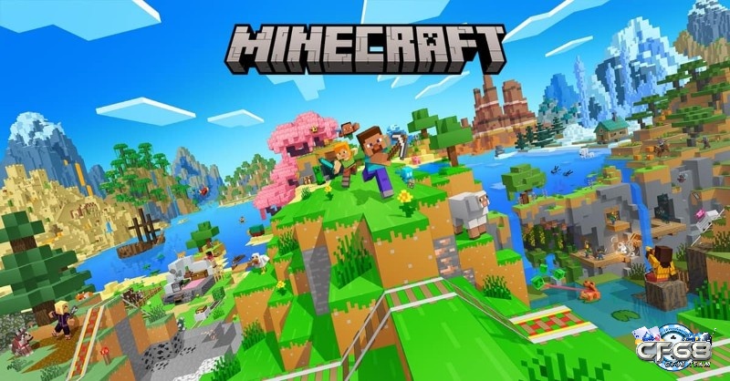 Game xây dựng kết hợp yếu tố sinh tồn trên PC Minecraft