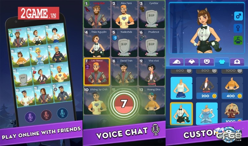 Cách đăng ký tài khoản Game ma sói mobile