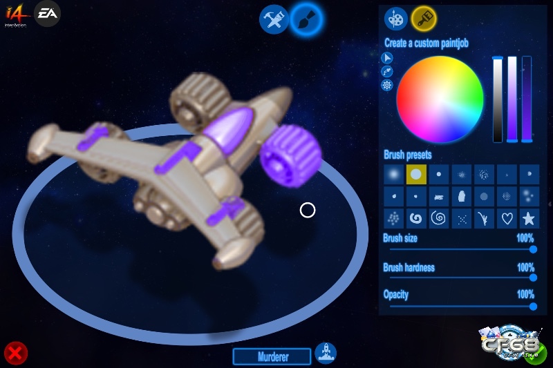Giao diện thiết lập cấu hình đồ họa và hiệu suất game Invaders Universe trên PC và thiết bị di động.