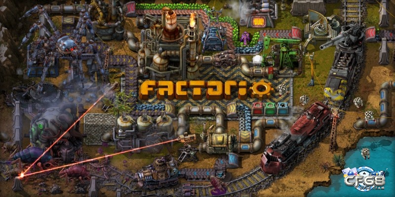 Factorio thách thức khả năng quản lý và lập trình logic với dây chuyền sản xuất siêu phức tạp