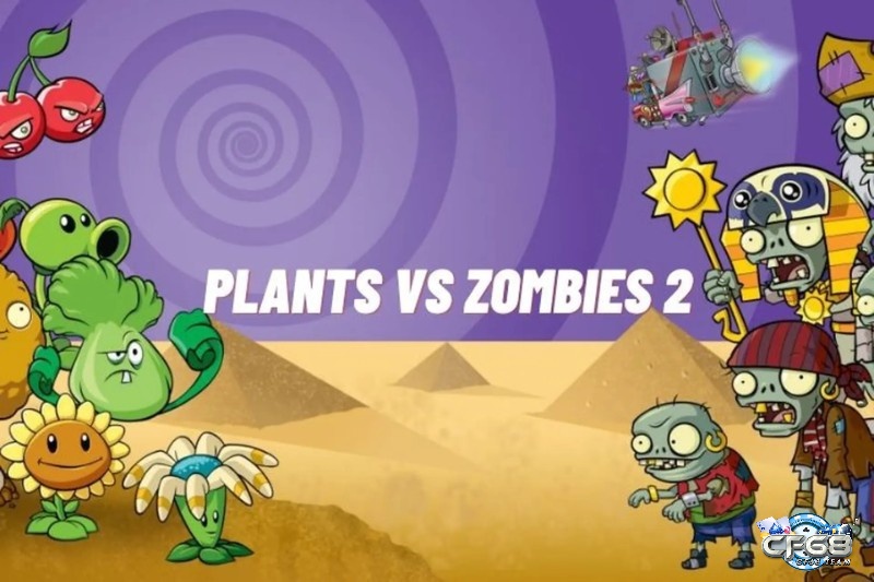 Plants vs Zombies 2 là phiên bản nâng cấp của series tower defense huyền thoại, với hơn 300 level và 11 thế giới khác nhau